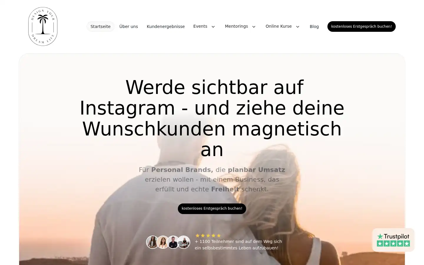 Screenshot of designyourdreamlife.de