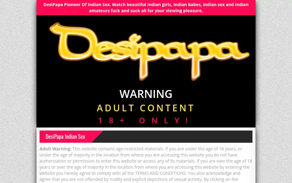 Screenshot of desipapa.com