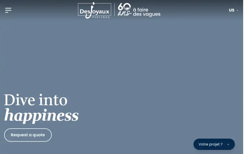 Screenshot of desjoyaux.eu