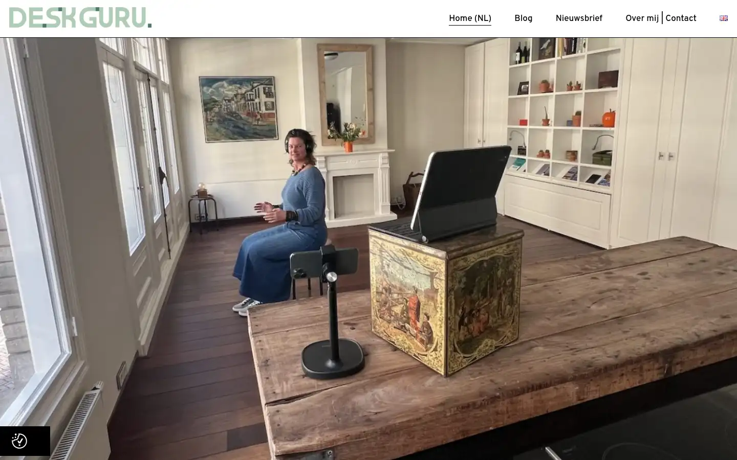 Screenshot of deskguru.nl