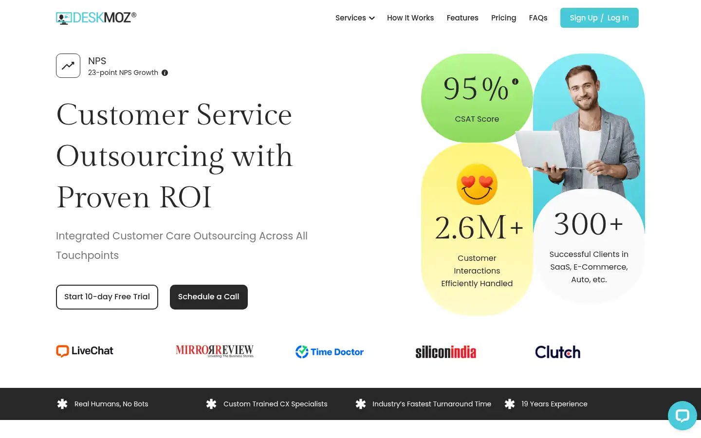 Screenshot of deskmoz.com