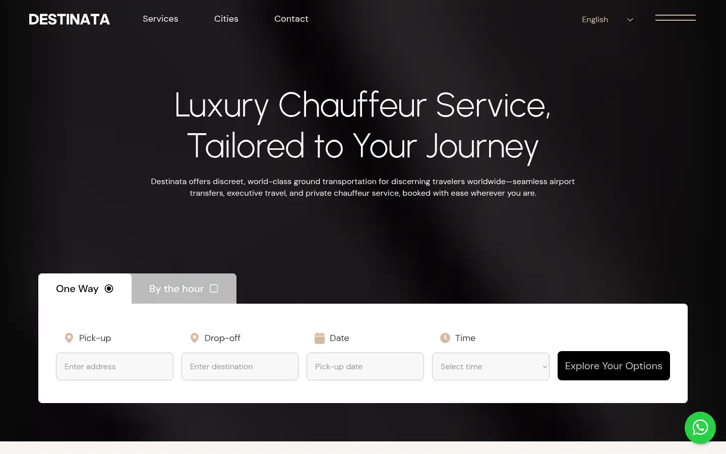 Screenshot of destinata.ch