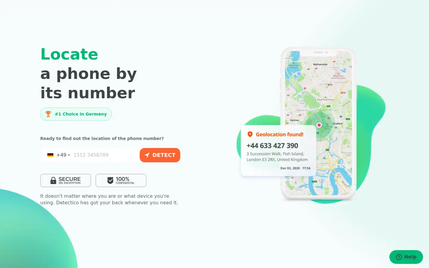 Screenshot of detectico.com