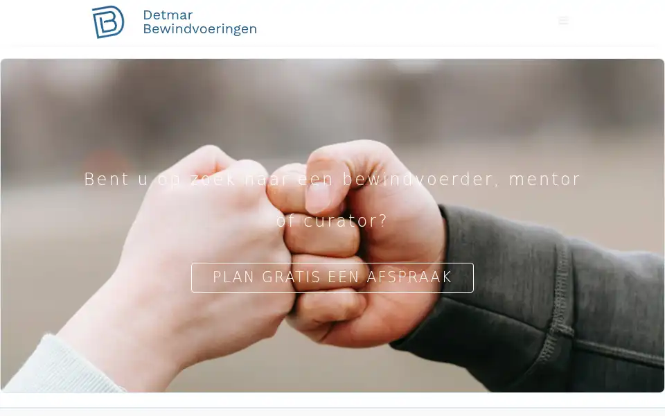 Screenshot of detmarbewindvoeringen.nl
