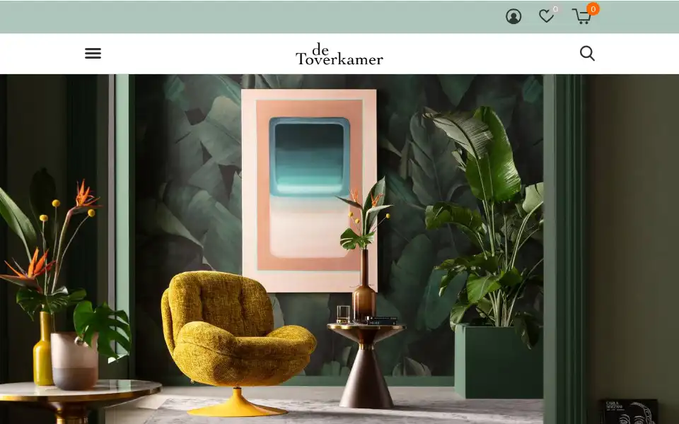 Screenshot of detoverkamer.nl