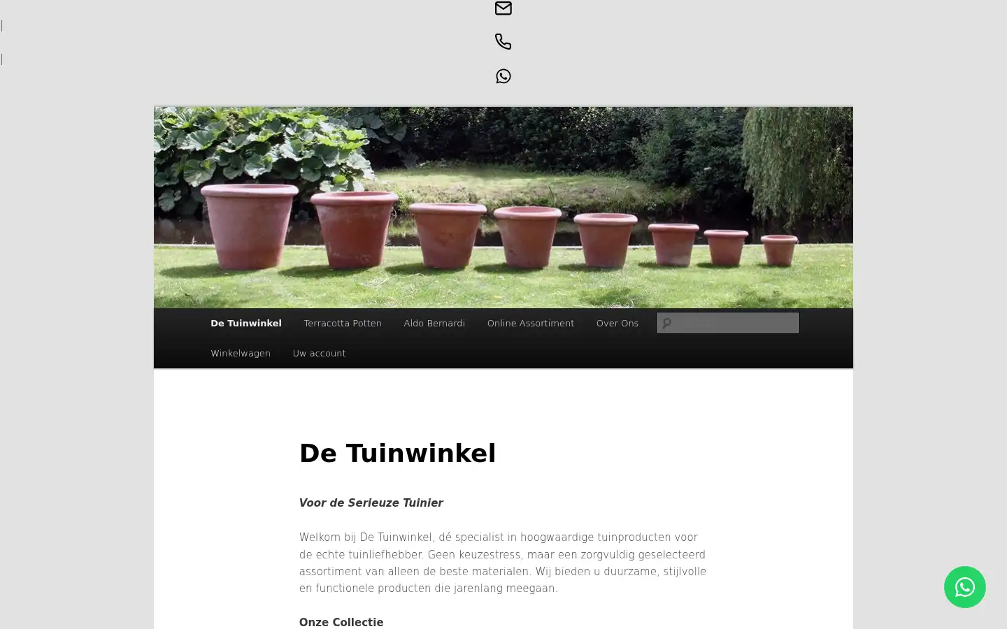 Screenshot of detuinwinkel.nl