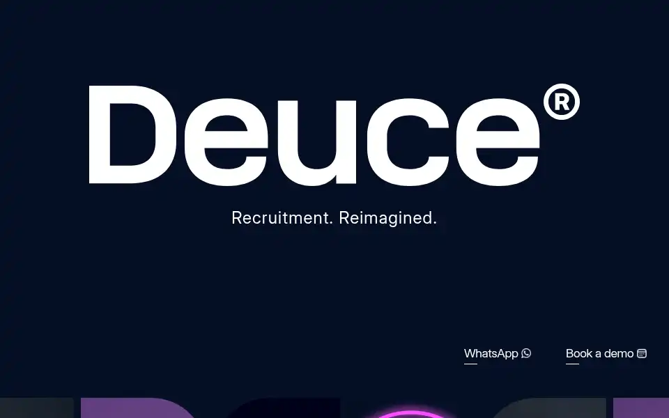 Screenshot of deuceteam.com