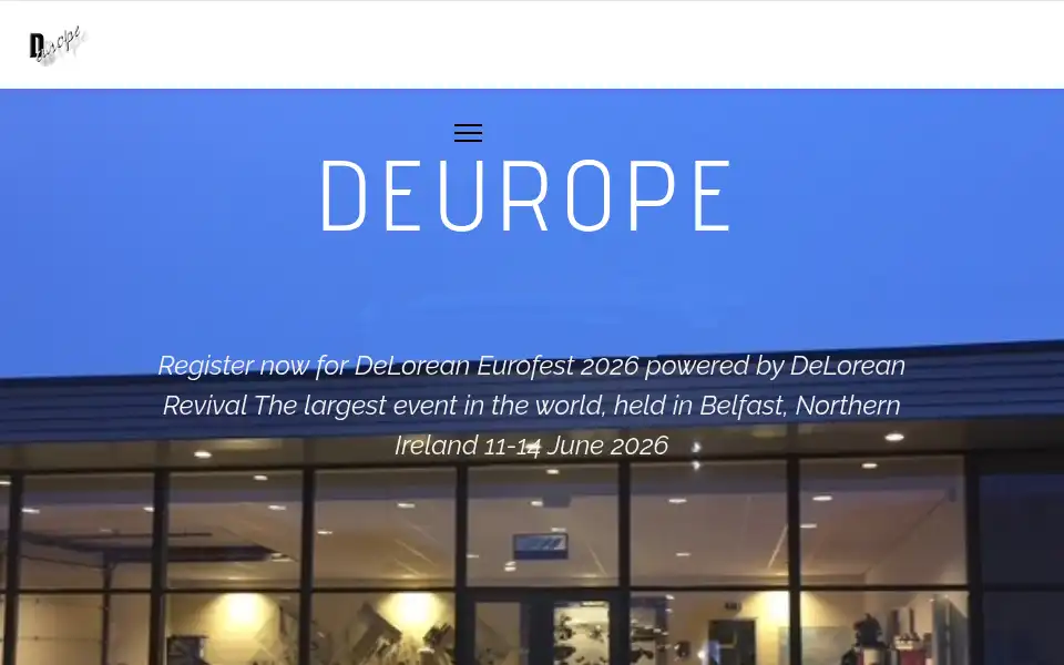 Screenshot of deurope.nl