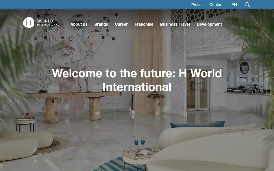 Screenshot of deutschehospitality.com