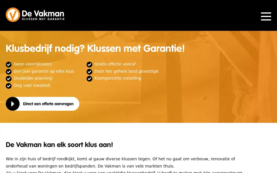 Screenshot of devakman.info
