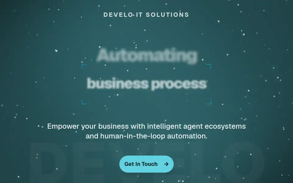 Screenshot of develoitsolutions.com