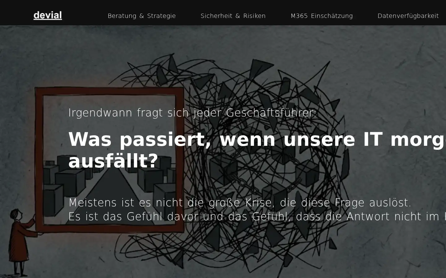 Screenshot of devial.de