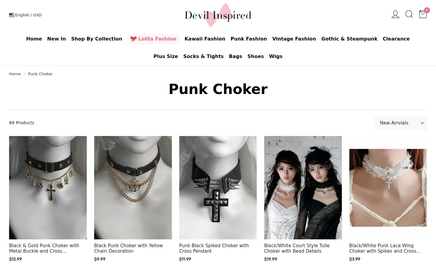 Screenshot of devilinspired.com
