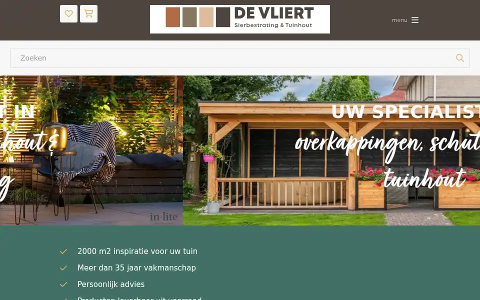 Screenshot of devliert.nl