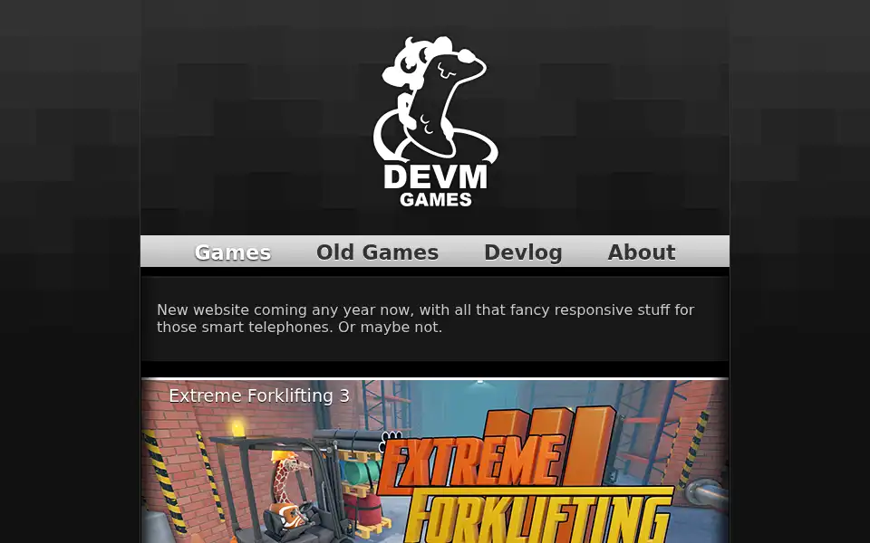 Screenshot of devm-games.com