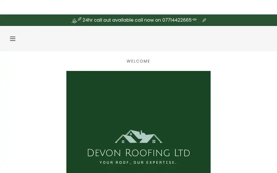 Screenshot of devon-roofing.co.uk