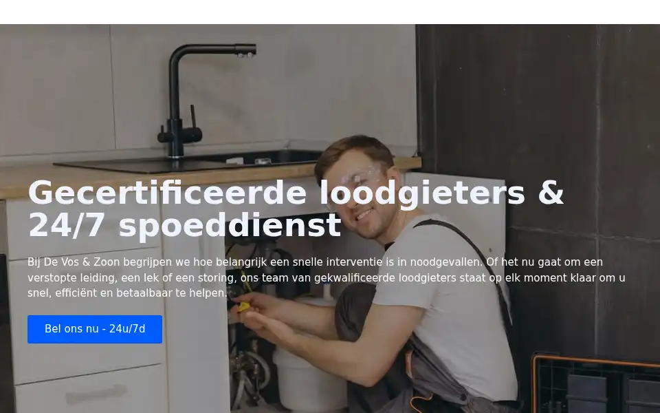 Screenshot of devos-en-zoon.com