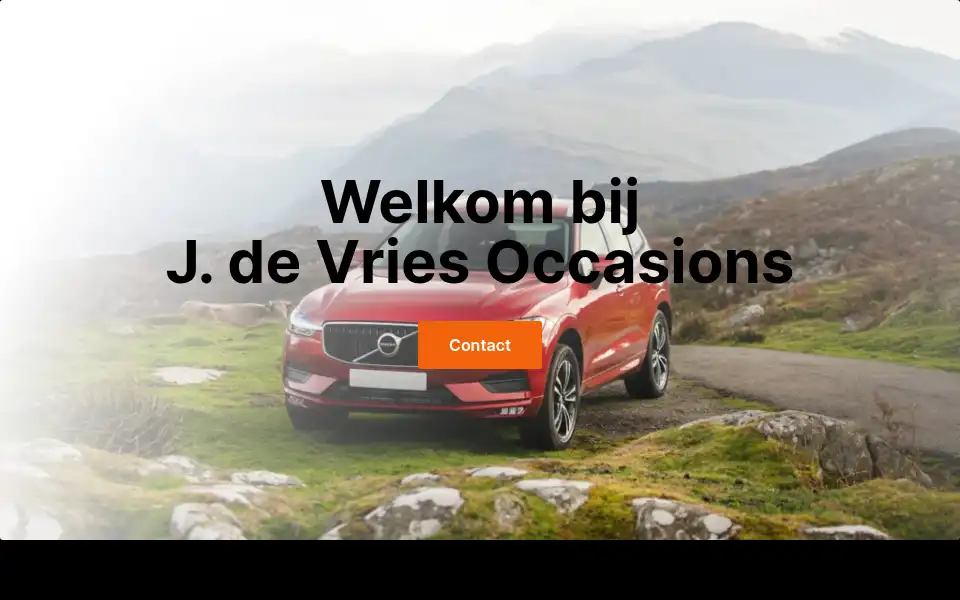 Screenshot of devriesoccasions.nl