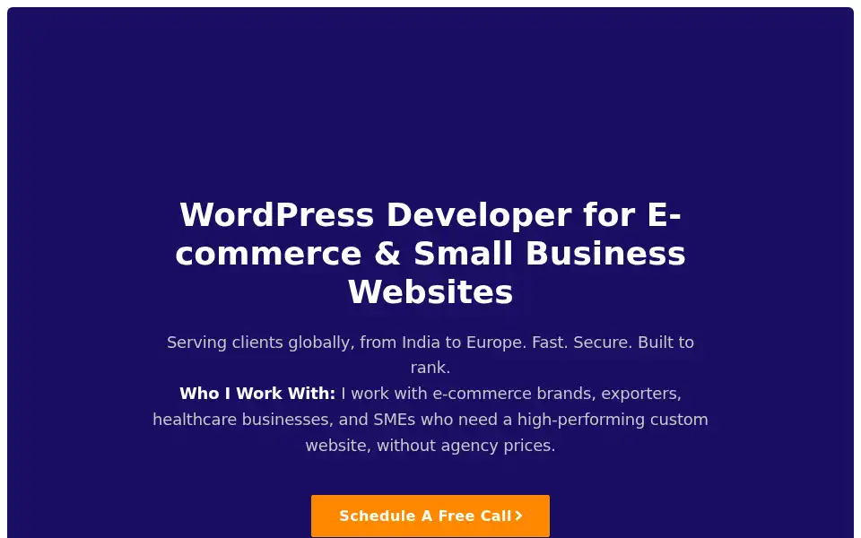 Screenshot of devrittick.com