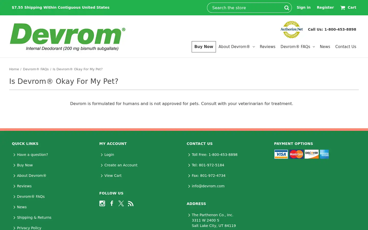 Screenshot of devrom.com