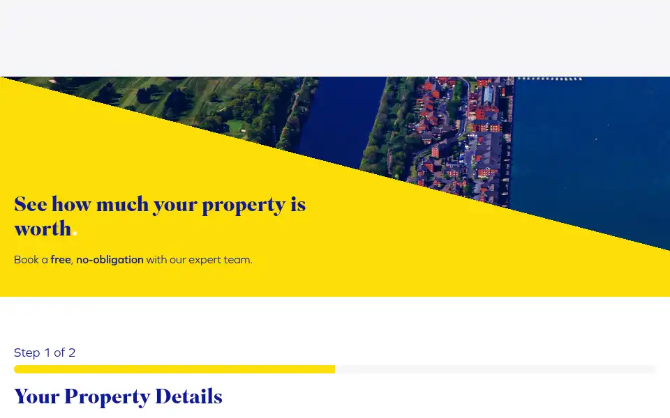 Screenshot of dewhursthomes.co.uk