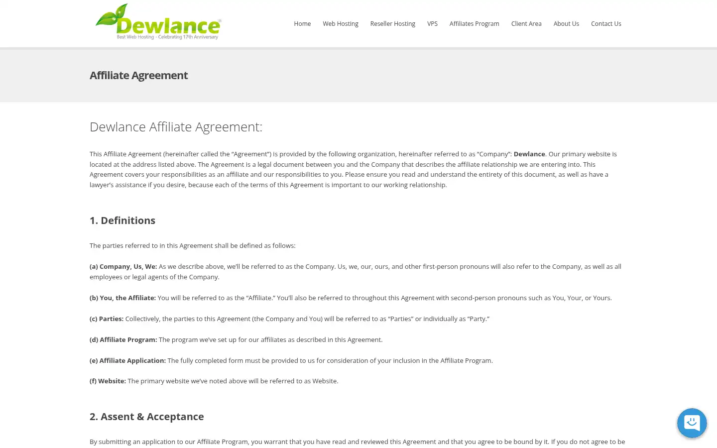 Screenshot of dewlance.com