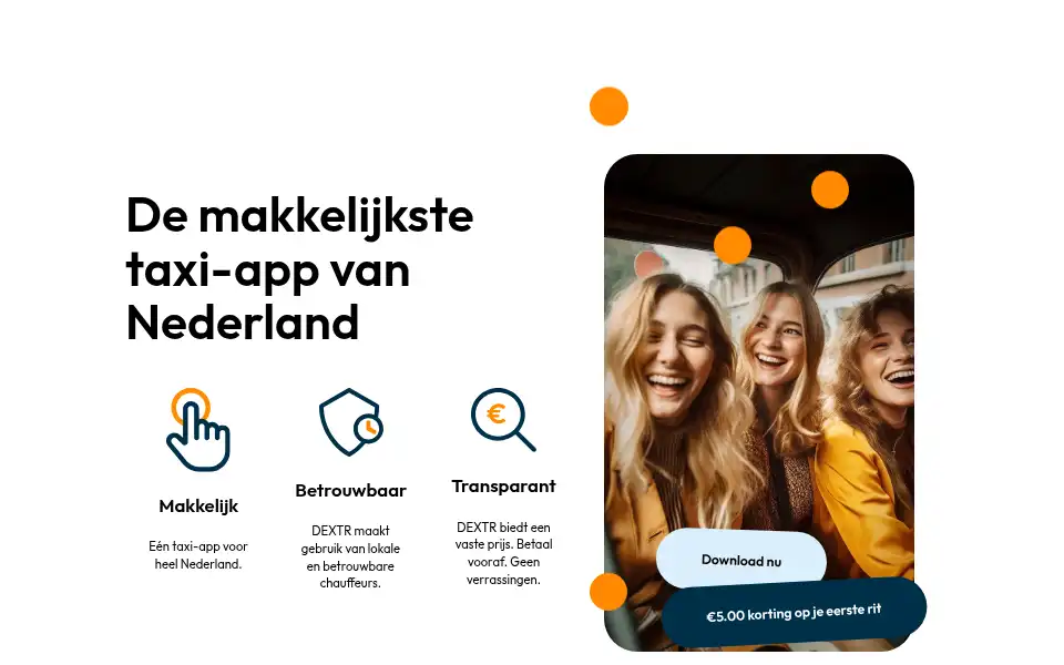 Screenshot of dextr.nl