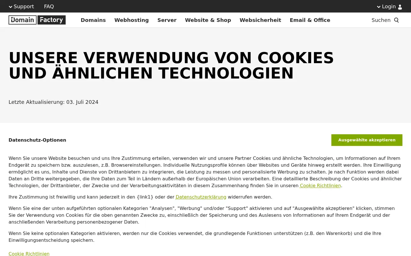 Screenshot of df.eu