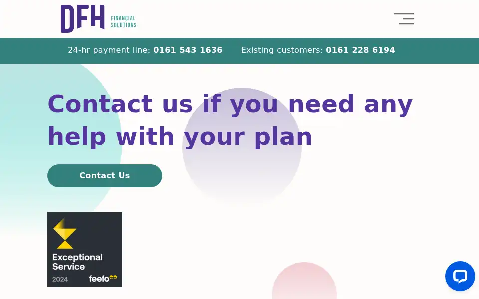 Screenshot of dfh.co.uk