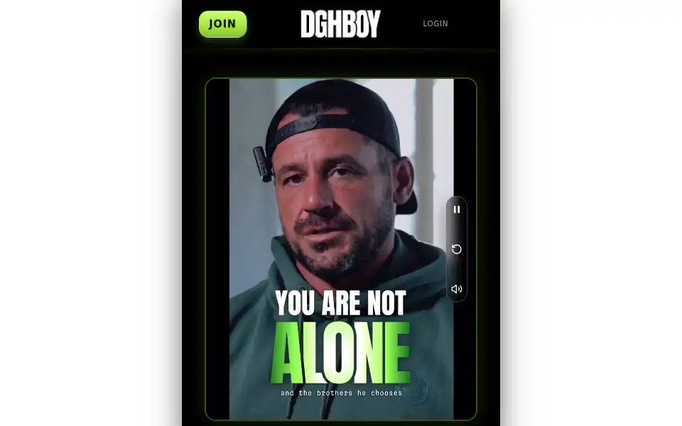 Screenshot of dghboy.com
