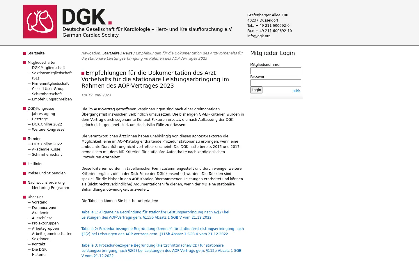 Screenshot of dgk.org