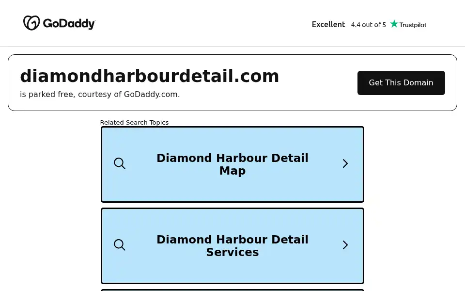 Screenshot of diamondharbourdetail.com