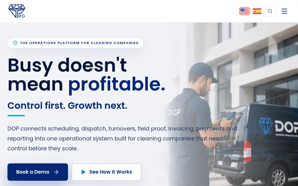 Screenshot of diamondoperationspro.com