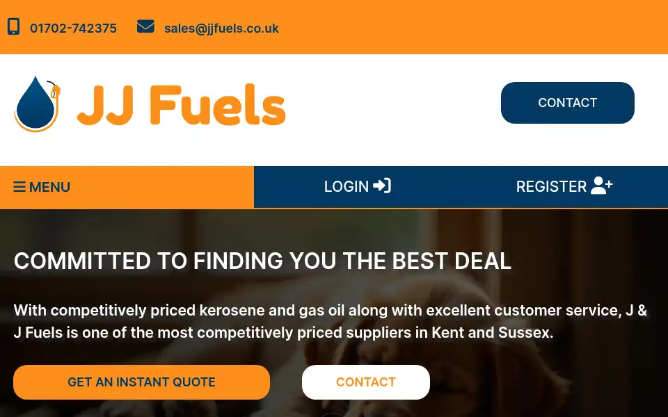 Screenshot of dicefuels.co.uk