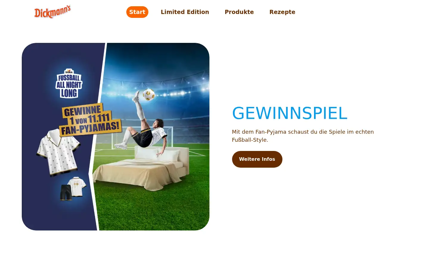 Screenshot of dickmanns.de