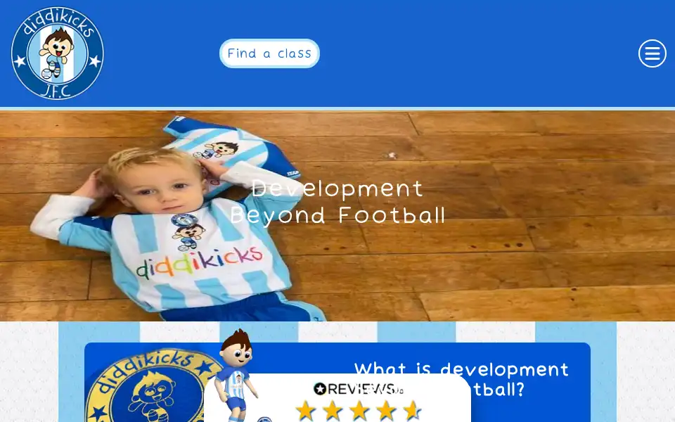 Screenshot of diddikicks.co.uk