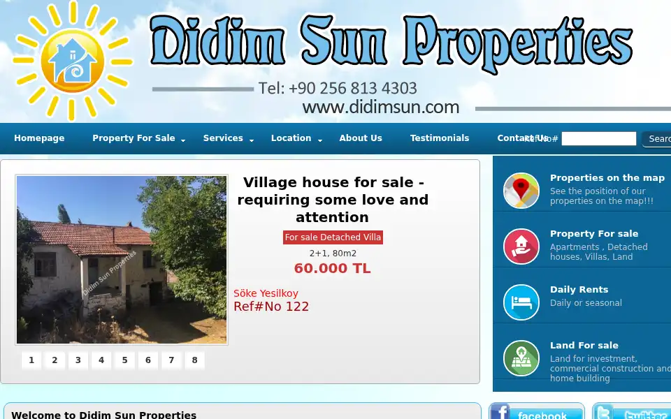 Screenshot of didimsun.com