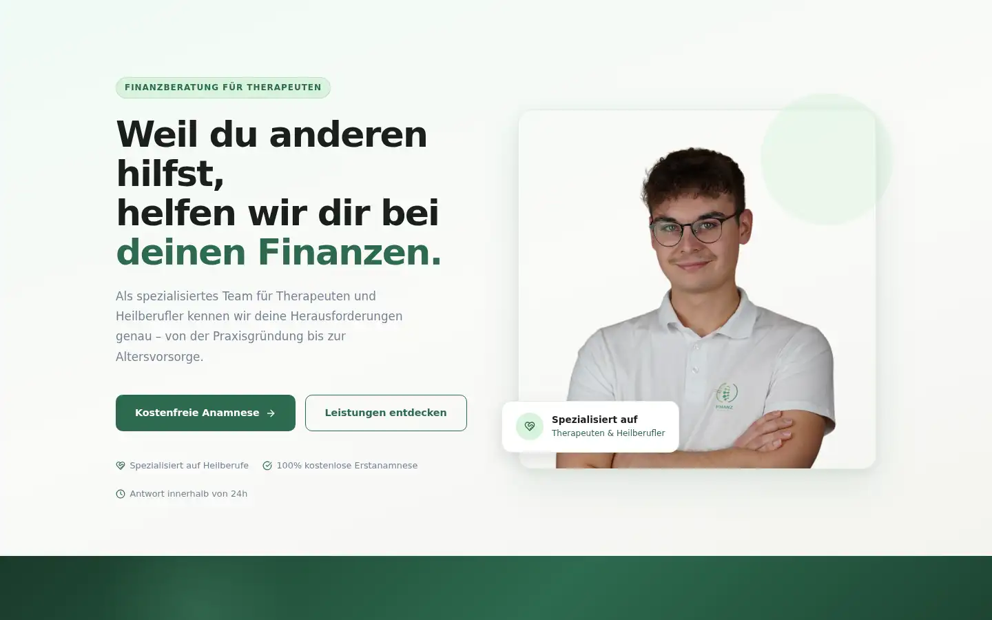 Screenshot of die-finanztherapeuten.de