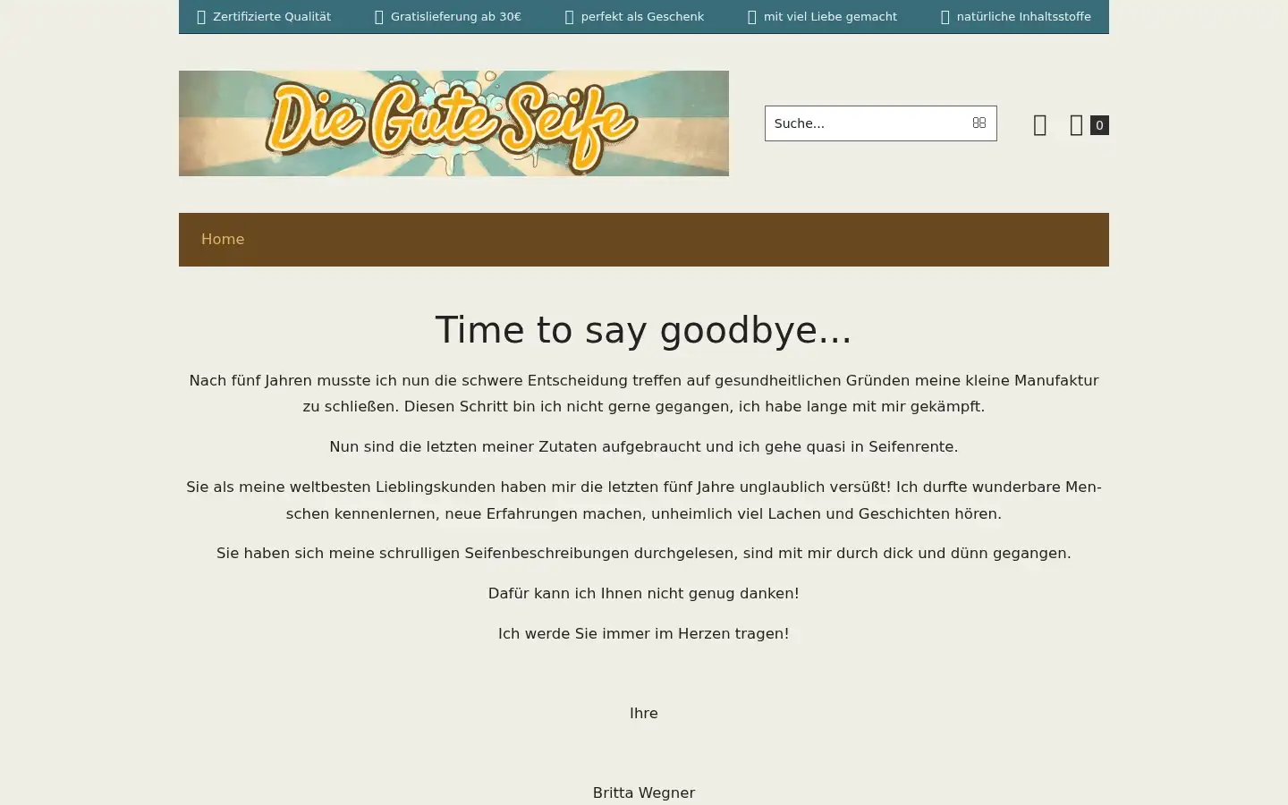 Screenshot of die-gute-seife.de