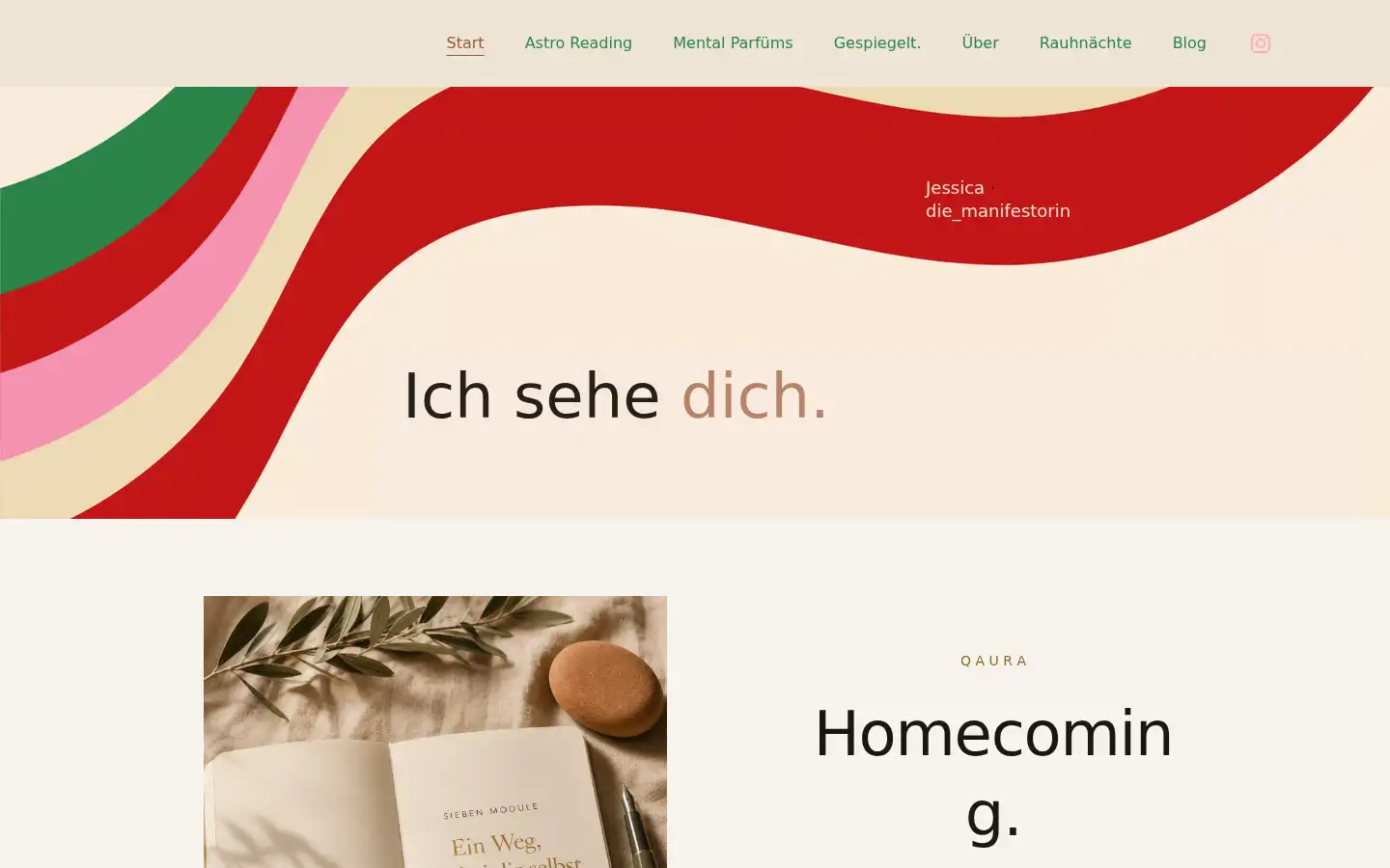 Screenshot of diemanifestorin.de