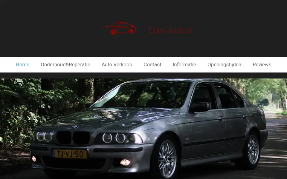 Screenshot of diesautos.nl