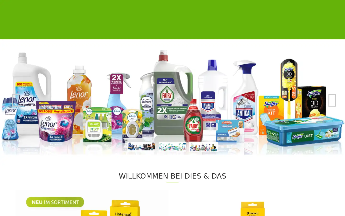 Screenshot of diesdas.eu