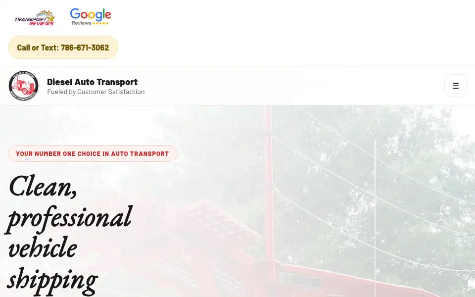 Screenshot of dieselautotransport.com