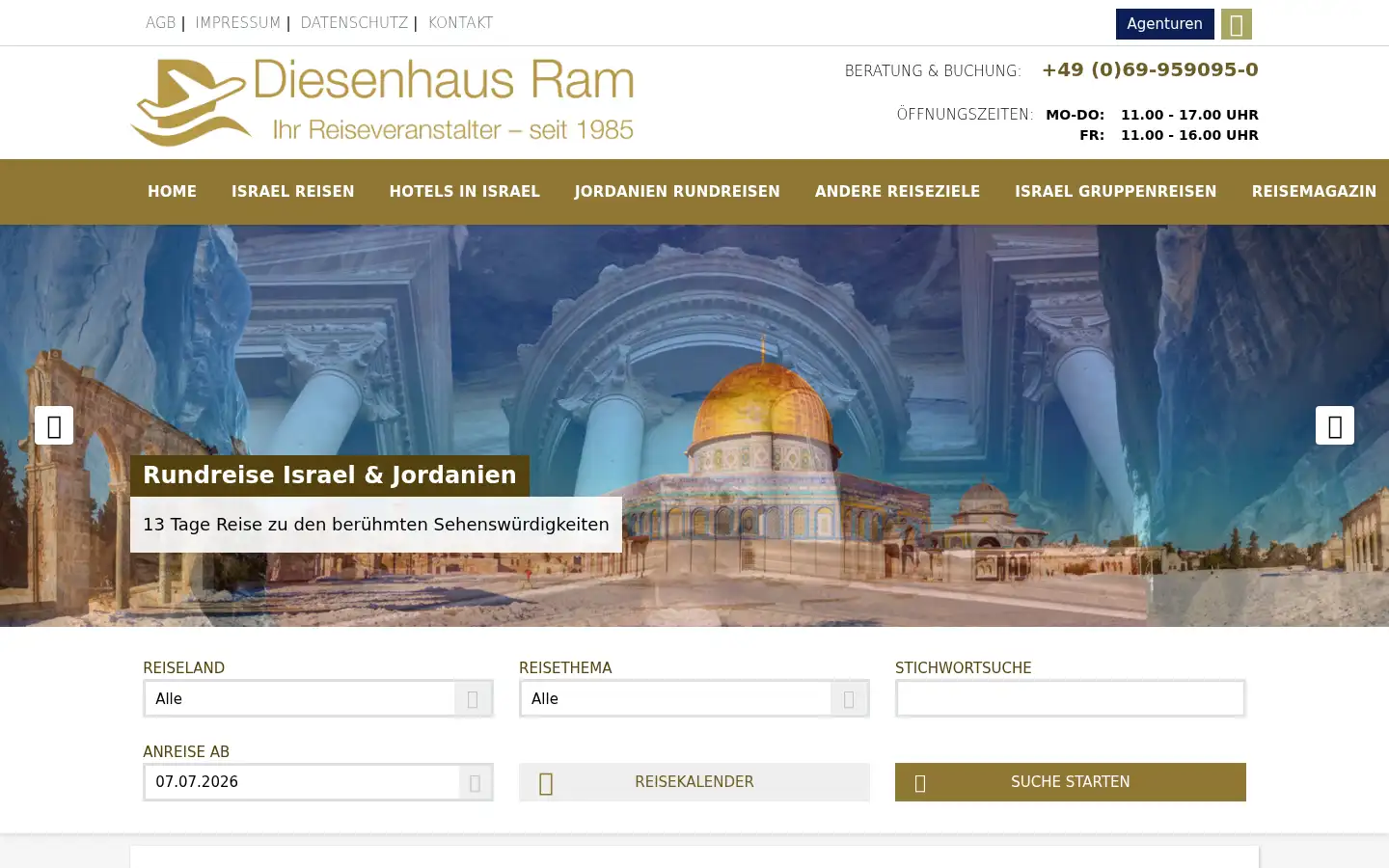 Screenshot of diesenhaus.de