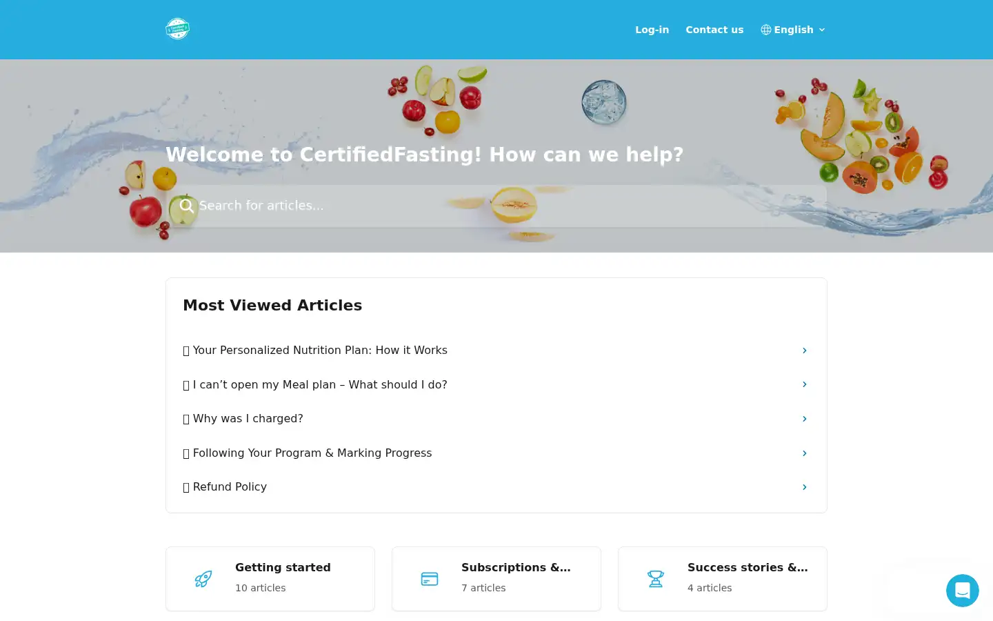 Screenshot of dietcf.com