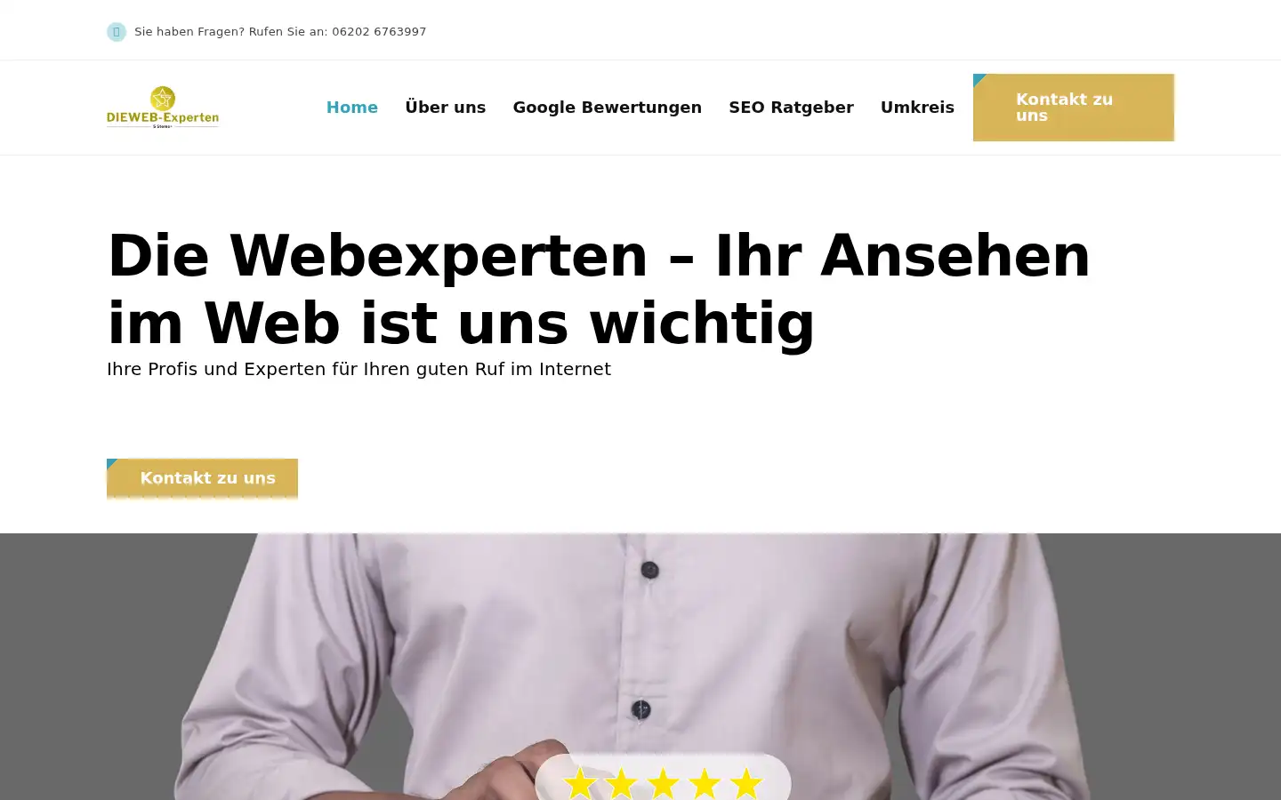 Screenshot of dieweb-experten.de