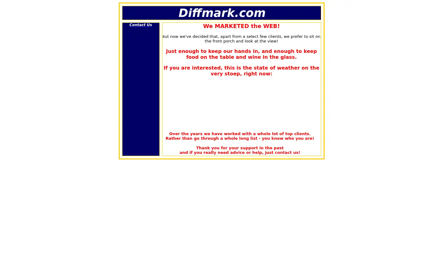 Screenshot of diffmark.com