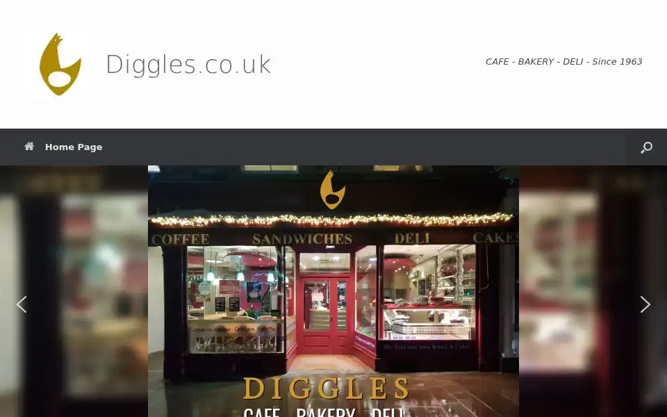 Screenshot of diggles.co.uk
