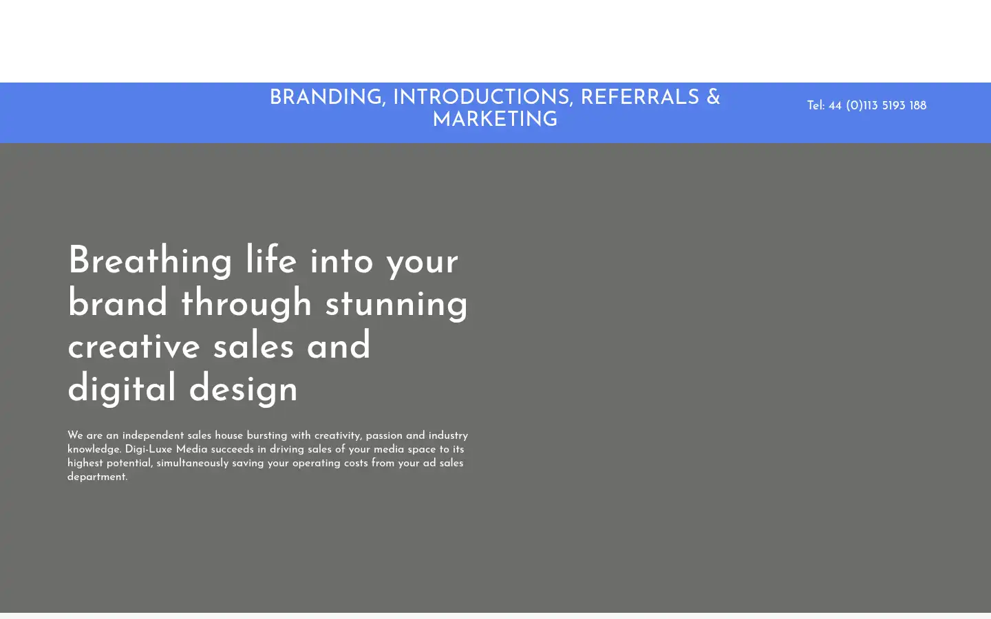 Screenshot of digi-luxemedia.co.uk