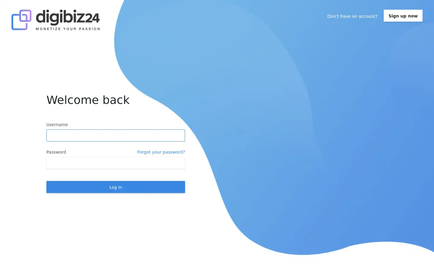 Screenshot of digibiz24.com
